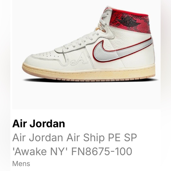 Brand New with OG box Air Jordan Air Ship PE SP ´Awake...